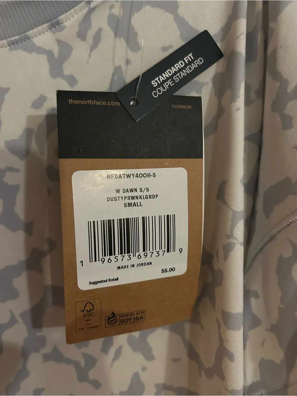 Women’s standard fit flash dry The North Face athletic top NWT - Picture 4 of 5